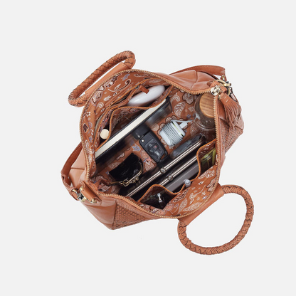 Hobo Shila Large Shatchel- Harvest Wheat