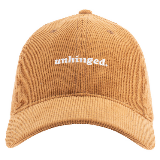 Unhinged Embroidered Cord Hat