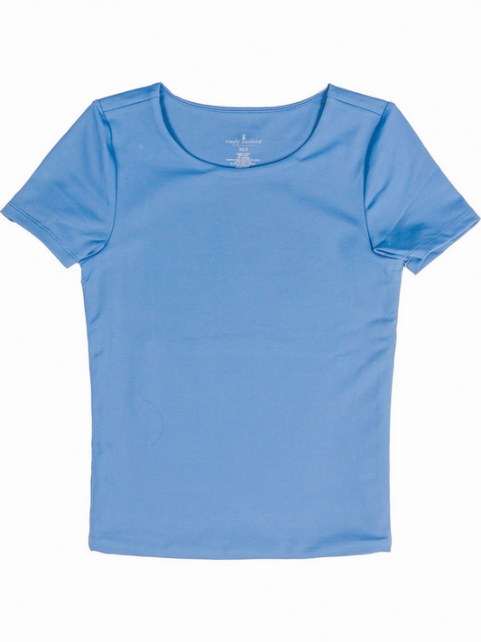 Blue Double Layer Tee