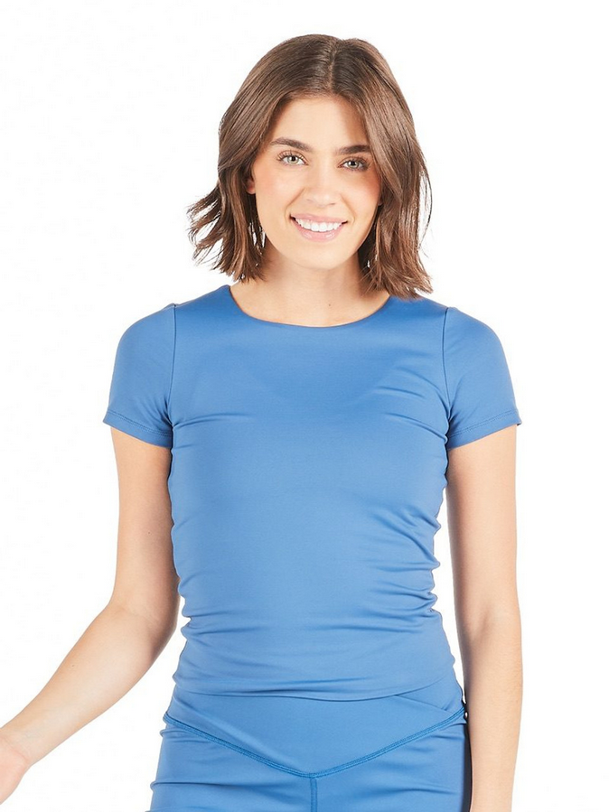 Blue Double Layer Tee