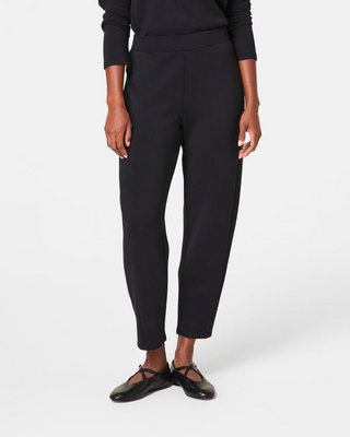 Spanx Air Essential Black Barrel Leg Pants