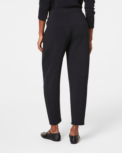 Spanx Air Essential Black Barrel Leg Pants