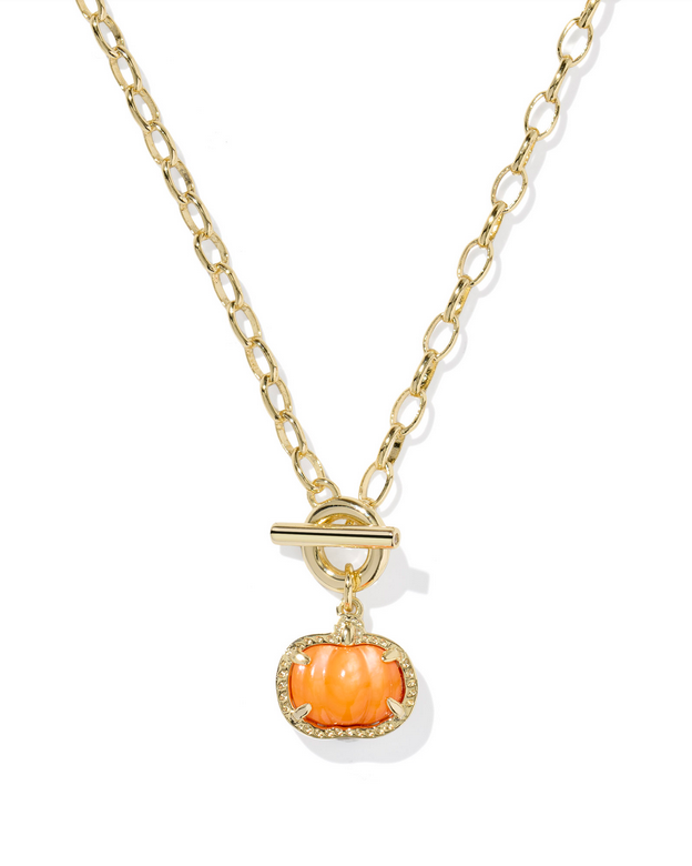 Kendra Scott Pumpkin Link Chain Necklaceaa