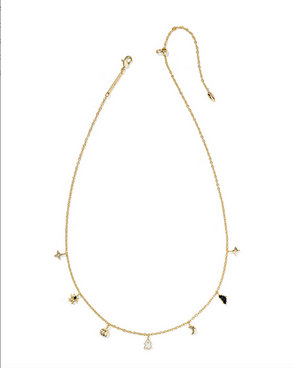 Kendra Scott Halloween Strnd Nck Gold Multi Mix