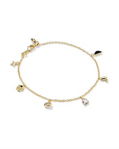Kendra Scott Haloween Dlct Brc Gold Multi Mix