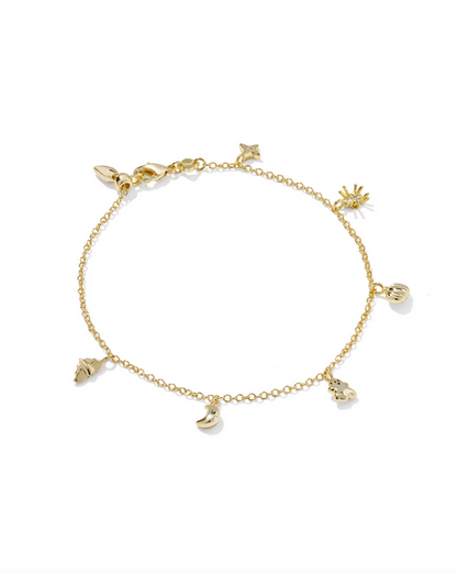 Kendra Scott Haloween Dlct Brc Gold Multi Mix
