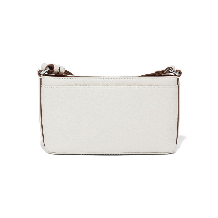 Brighton Optic White Belize Mini Crossbody