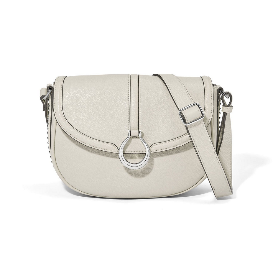 Brighton Weston Saddle Bag Shoe White