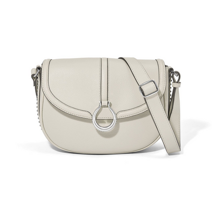 Brighton Weston Saddle Bag Shoe White