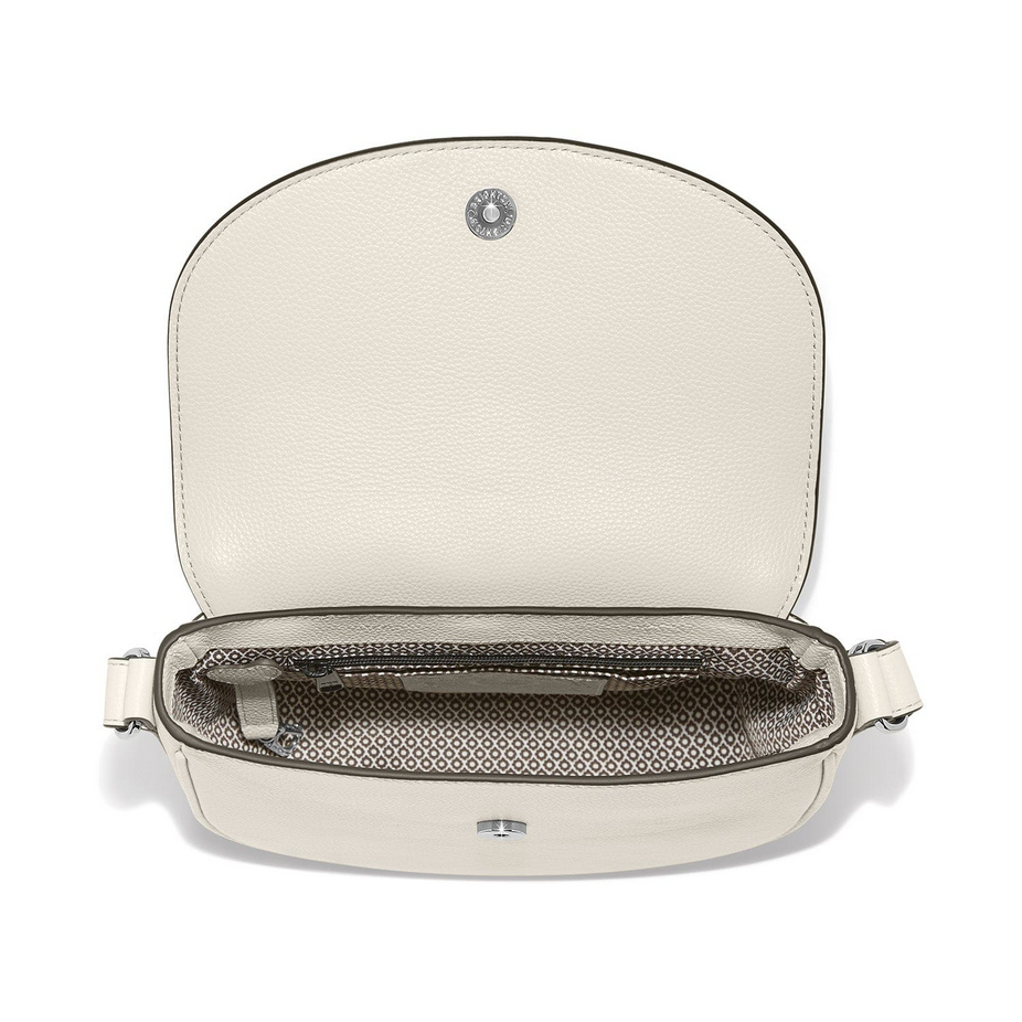 Brighton Weston Saddle Bag Shoe White