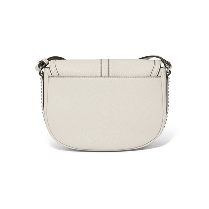 Brighton Weston Saddle Bag Shoe White