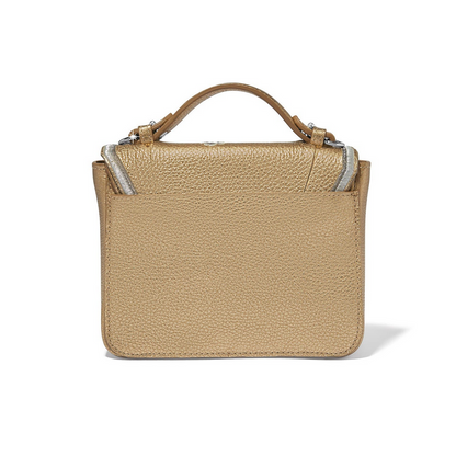 Brighton Gold Everbloom Essie Flap Bag