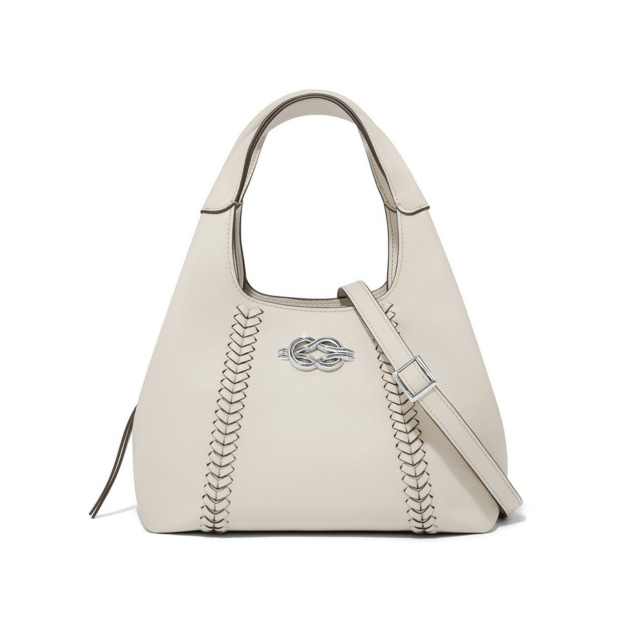 Brighton Shoe White Shay Convertible Bag