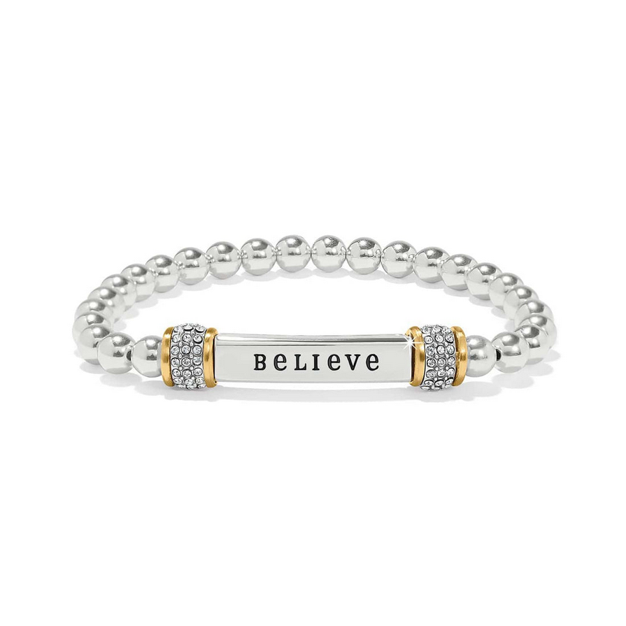 Brighton Meridian Believe Stretch 2tn Bracelet