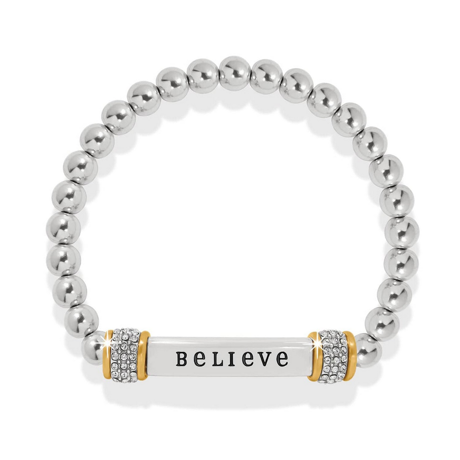 Brighton Meridian Believe Stretch 2tn Bracelet