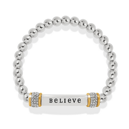 Brighton Meridian Believe Stretch 2tn Bracelet