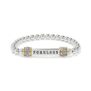 Brighton Meridian Fearless 2tn Stretch Bracelet