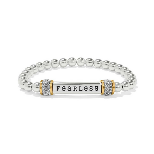 Brighton Meridian Fearless 2tn Stretch Bracelet