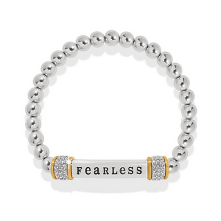 Brighton Meridian Fearless 2tn Stretch Bracelet