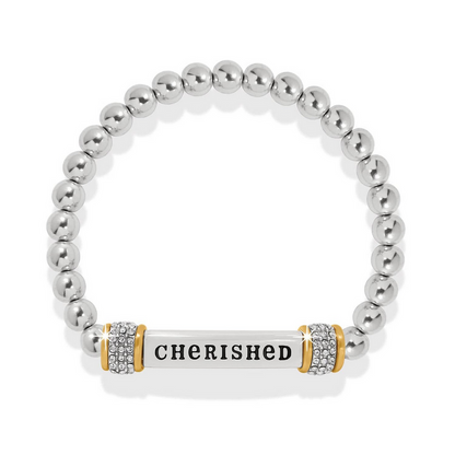 Brighton Cherished 2tn Strectch Bracelet