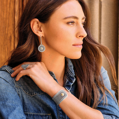 Brighton Ferrara Sergreta Medallion French Wire