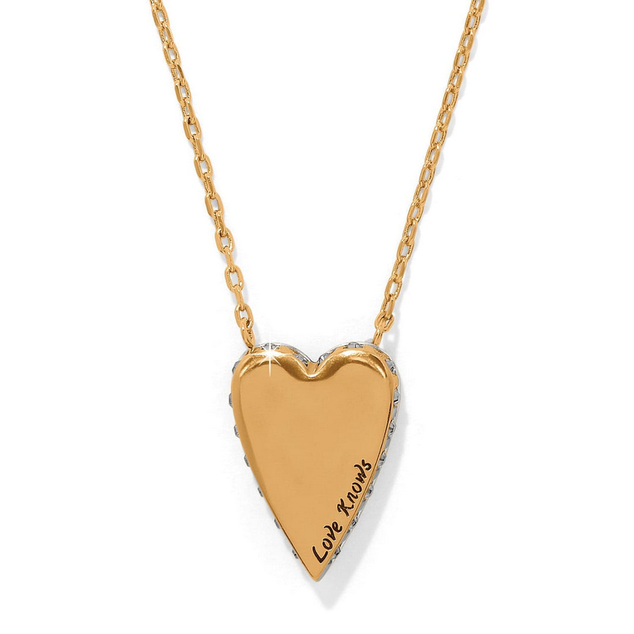 Brighton Love Message Love Knows Necklace