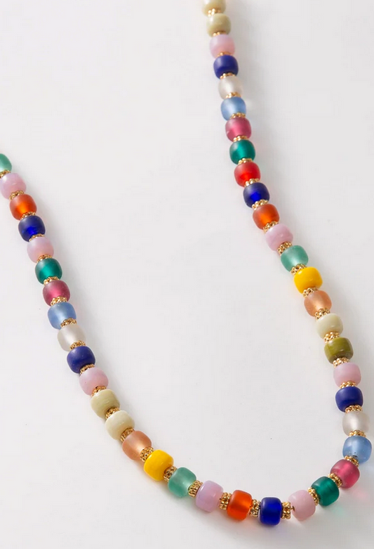 Noonday Glass Confetti Necklace
