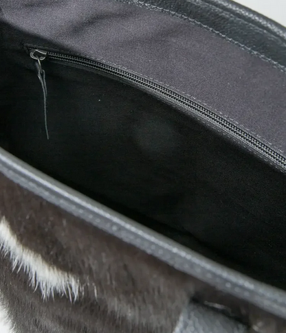 Noonday Modern Leather Cowhide Tote