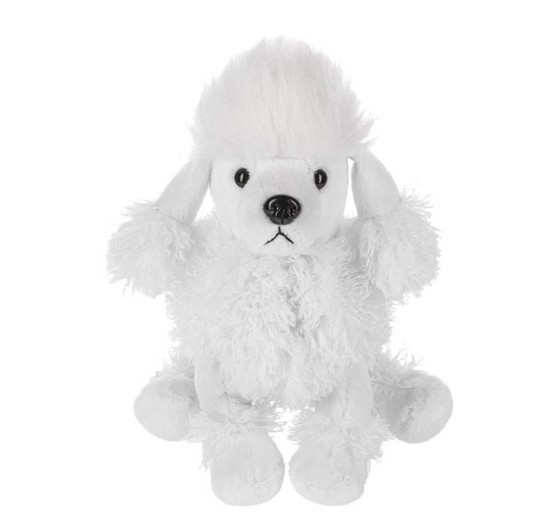 Webkinz 8.5in White Poodle Plush
