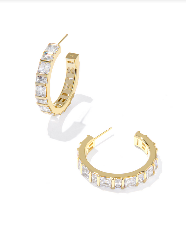 Kendra Scott Gold Jamie Hoop Earrings