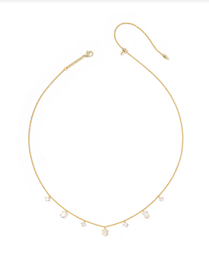 Kendra Scott Cailin Gold Ivory MOP Delicate Strand Necklace