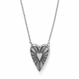 Brighton B Bright Reversable Gold Love Message Neckalce