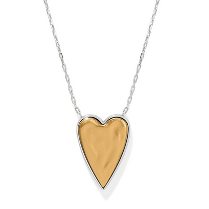 Brighton B Bright Reversable Gold Love Message Neckalce