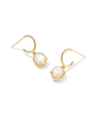 Kendra Scott Tomon Gold Huggie Earring