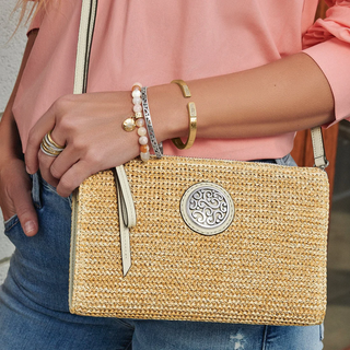 Brighton Contempo Straw Pouch