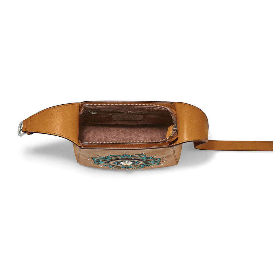 Brighton Camel Mosaic Hobo