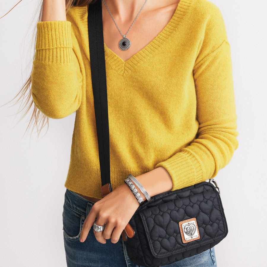 Brighton Black Knix Utility Bag