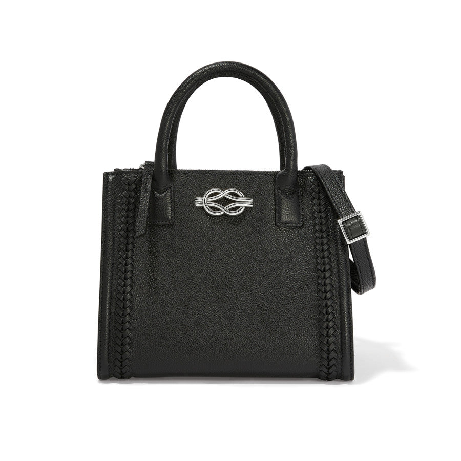 Brighton Flemming Black Interlok Tote