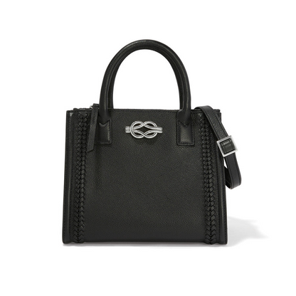 Brighton Flemming Black Interlok Tote