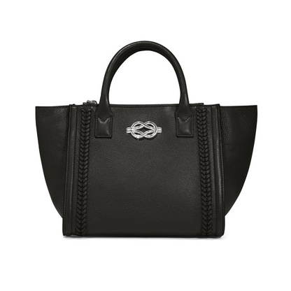 Brighton Flemming Black Interlok Tote