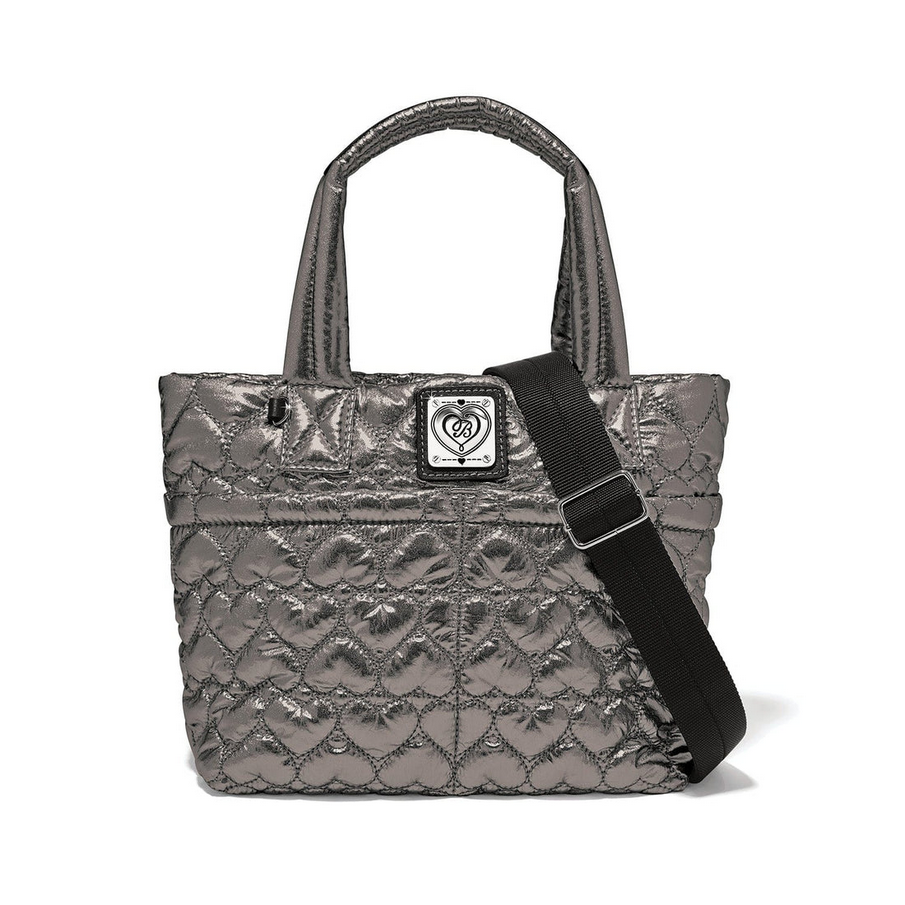 Brighton Kamille Pewter Handbag