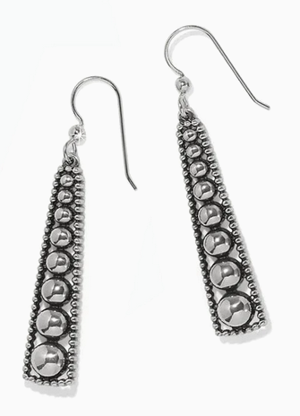 Brighton Pretty Tough Pyramid French Wire Earrings