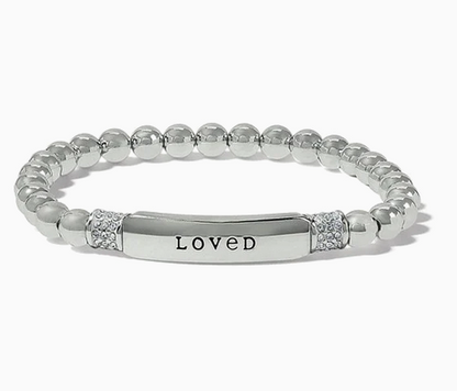 Brighton Meridian Loved Petite Stretch Bracelet