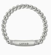 Brighton Meridian Loved Petite Stretch Bracelet