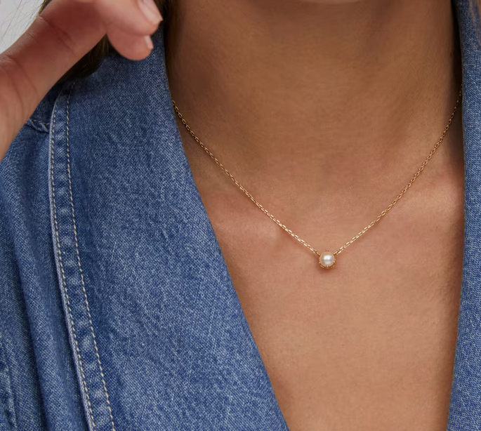 Kendra Scott Ashton Pearl Necklace