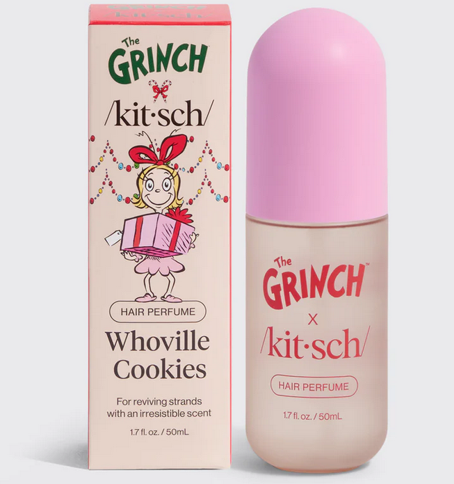 Kitsch Grinch X Whoville Cookies Hair Spray
