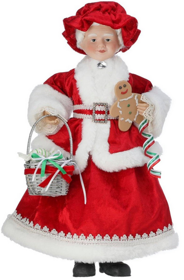 17in Mrs. Holiday Sweets Claus