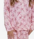 Kids Christmas Candy Satin PJ Set