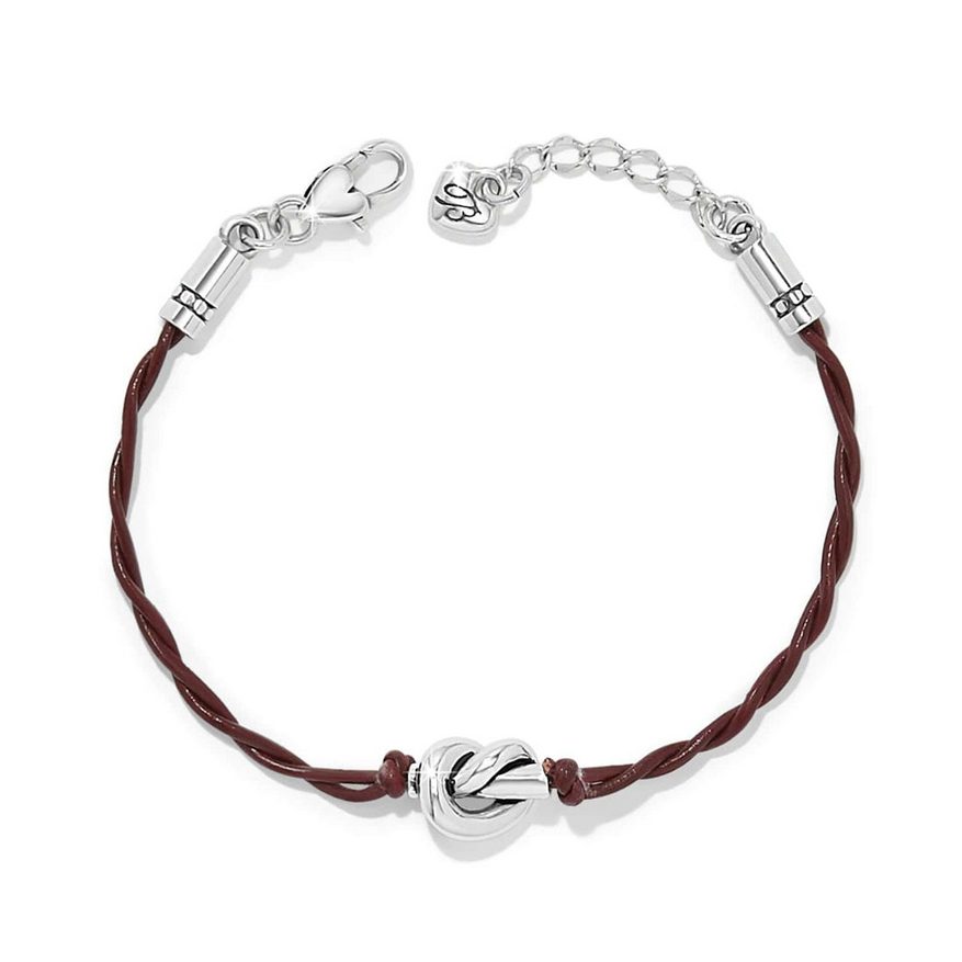 Brighton Interlok Single Knot Chili Bracelet