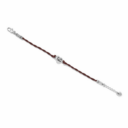 Brighton Interlok Single Knot Chili Bracelet